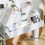 Homcom HOMCOM Dressing Table with Mirror and Storage, Modern Vanity Desk, White 7