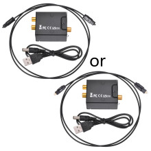 Digital to Analog Audio Converter Optical Fiber Coaxial Audio