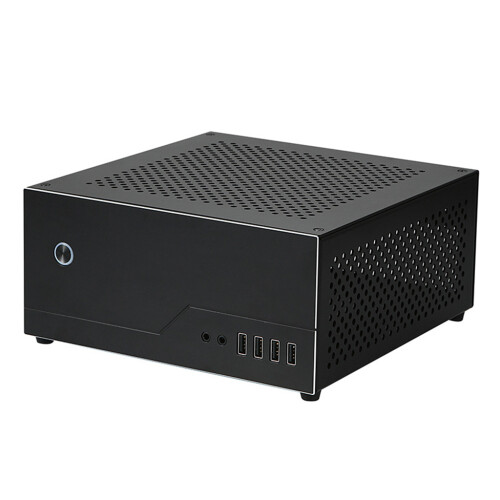 Small Size FH01 ITX HTPC for Case Compact Desktop Chassis-Black
