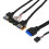 Front Panel USB3.0+ USB3.0+High Definition Audio Jack Port I/O 7