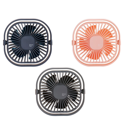 Portable USB Handheld Fan Mini Personal Small Table Fan-blue 1