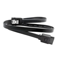 Hard Disk Drive Signal Cable Black Straight High Speed 40CM