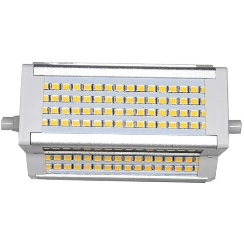 Λαμπτήρας προβολέα LED R7S, αντικατάσταση αλογόνου 118mm με ψύκτρα αλουμινίου