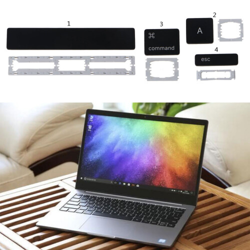 UK US for Key Cap 2Pcs/Set High Quality Keycap for Macbook-A 2