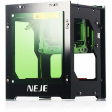 Innovatives Design, tragbare Lasergravurmaschine mit Autofokus-Stativ, 3000 mW blau-violetter Laser für Heimwerkerprojekte (ausgenommen Gravuren auf