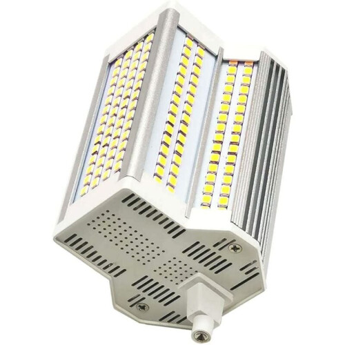 Λαμπτήρας προβολέα LED R7S, αντικατάσταση αλογόνου 118mm με ψύκτρα αλουμινίου 2