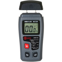 Digital Wood Moisture Meter, Pin-Type Detector for Furniture & Building Materials, Wide Application & Auto Power Off for Energy Savings