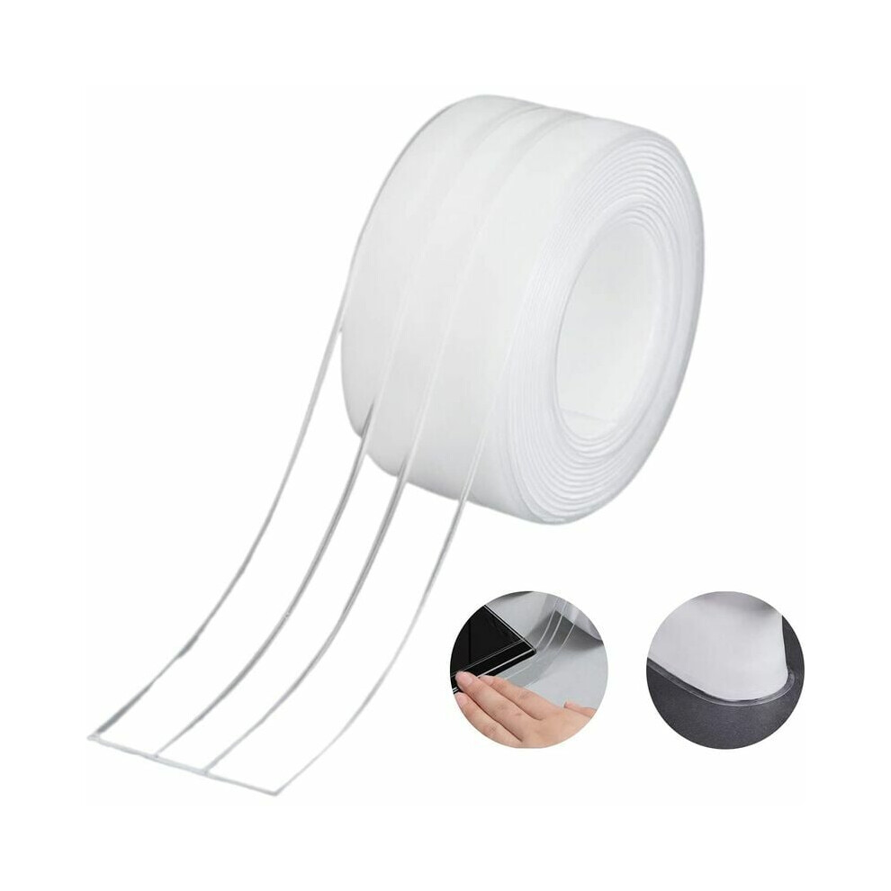 Weather Stripping For Door Seal Strip, Pvc Caulk Strip Offers Flexible Tape Caulk With Adhesive Backing For Waterproof Protection In Kitchens And 9405630828184