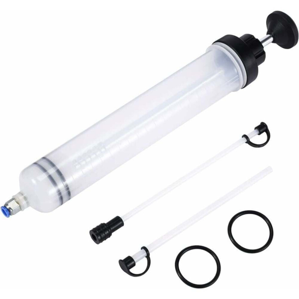 Engine Oil Removal And Refill Device, Engine Oil Extractor Pump Fluid Oil Change Evacuator, Manual Syringe Pump For Automotive Fluid Transfer, 9128293020039