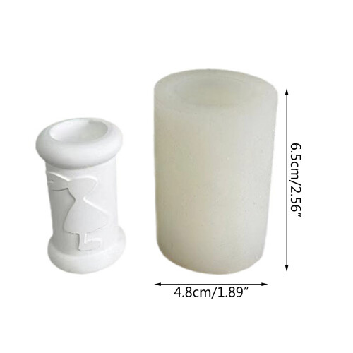 Easter Candle Holder Silicone Molds for Making Tealight Stand 2