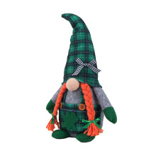 Patricks Day Gnome Ornaments Ierse kabouters groene-Damesmodel