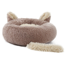 Dog Bed Furry Nest for Small Puppy Kitten Non-Slip Dog-50 C