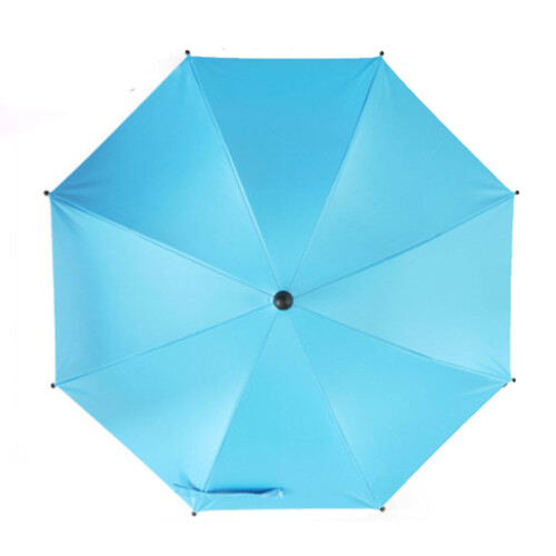 Parasol pour poussette bébé, protection UV, arc de 85 cm, bleu 2