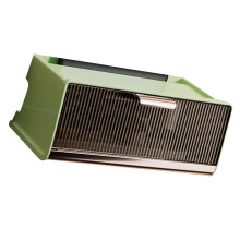 Wandmontierter WIFI-Router-Aufbewahrungsbox Cyan, 30x13,5x12,5 cm