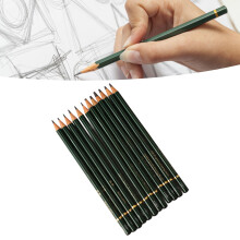 12Pcs Sketch Pencils Kit 12B to 2H Graphite Drawing Pencils for Kids & Adults