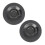 2pcs 54mm Coffee Machine Handle Cleanings Pad Backflush Disk 1