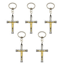 Cross Charm for Jewelry Making Handmade Cross-Steel color 1