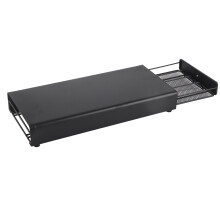 Eisen-Kaffeekapsel-Aufbewahrungsschublade Schwarz 37x18cm