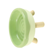 Colorful Pet Tableware Dogs Water Food Bowl Food-green grass