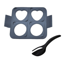 Griddles Eggs Rings Tray Detachable Rings NonStick Food Grade-C