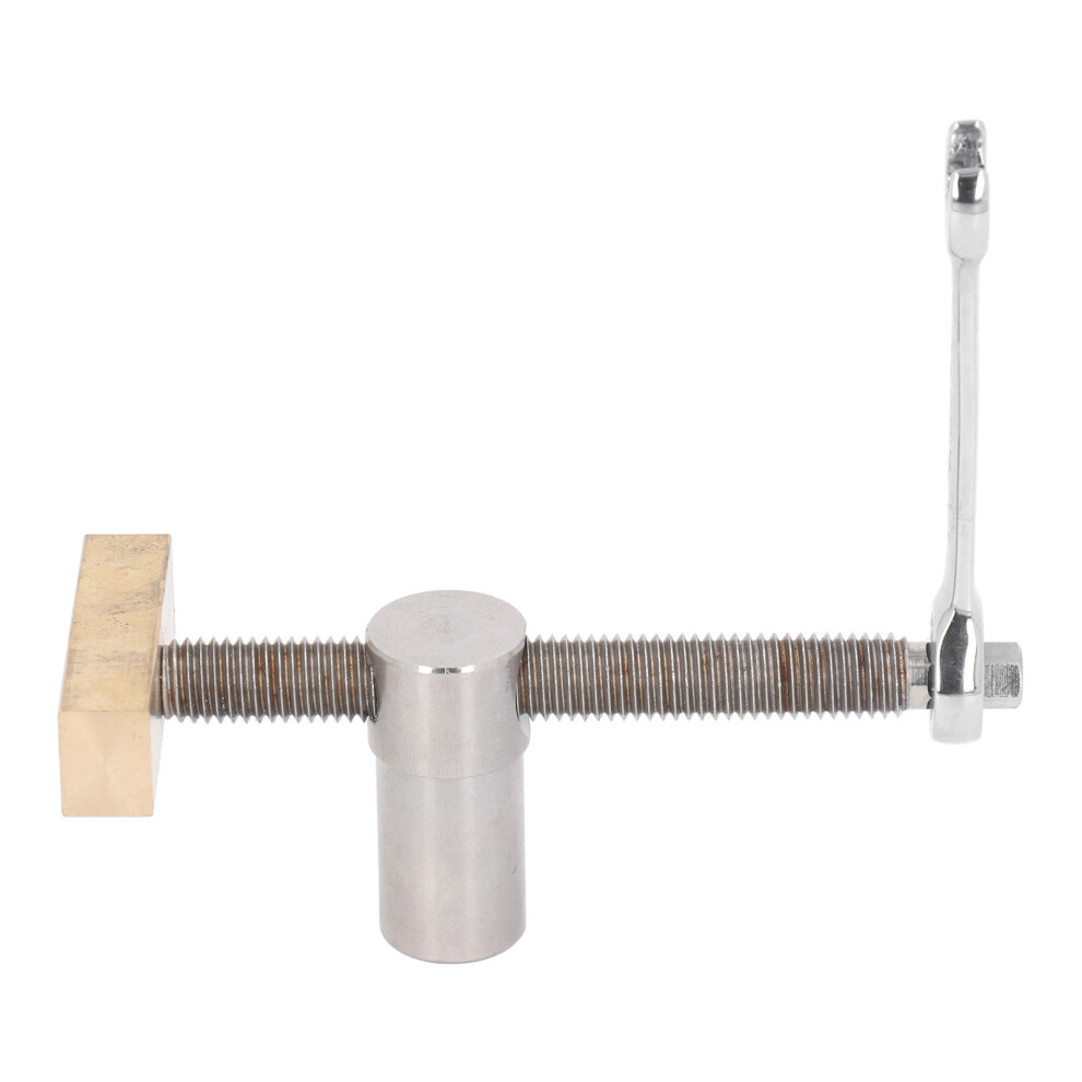 2Pcs Adjustable Woodworking Desktop Clamps Brass Fixture Vise With 4 Black Bench Dogs 7891369946992