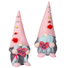 Mothers Day Gnome Love Heart Dwarfs Ornament Doll Supplies for
