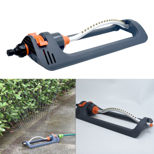 Water Sprinkler with 19 Hole Nozzles Adjustable Control for Yard 1