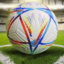 (MULTI) High Quality Soccer Balls Official Size 5 PU Material Seamless Goal Team Outdoor Match Game Football Training Ballon De Foot