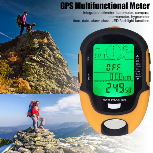 FR510 GPS Multifunctional Altimeter Barometer Thermometer Compass IPX4 Waterproof 1