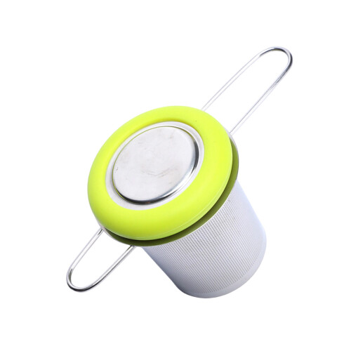 Infuseur à thé avec passoire de conception lavable au-Vert