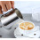 Επαγγελματική ποιότητα Barista, κανάτα αφρού γάλακτος από ανοξείδωτο ατσάλι 400ml, 7