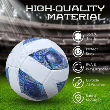 Soccer Ball Size 5 Vantaggio Football Superior Function and Design Ultimate Visibility for Adults Kids 5000 Match Ball