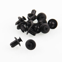 120 x 8mm Auto Loch Kunststoff Niet Befestigung Stoßstange Push Pin Clip Clip
