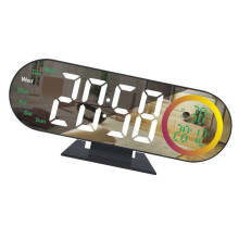 Réveil de projection, horloge de projection- Lumière blanche