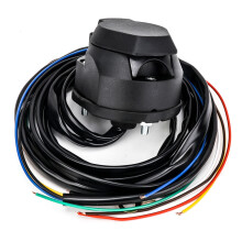 TIROL Neu 7 Pin Trailer Socket Kabel 1,5 M Draht für Auto AnhäNger Verkabelung Steck Verbinder Teile