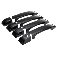 BildöRrhandtagsskydd Trim Blank Svart ExteriöRdöRrhandtag KåPa för  Range  L322 2002-2012