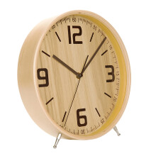 Horloge de Table décorative en bois de 8-couleur du journal