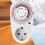 For Indoor Mechanical Timer Socket 24 Hour Cycle 15 Minute Intervals 16A 3680W Power Control with Overload Protection 4