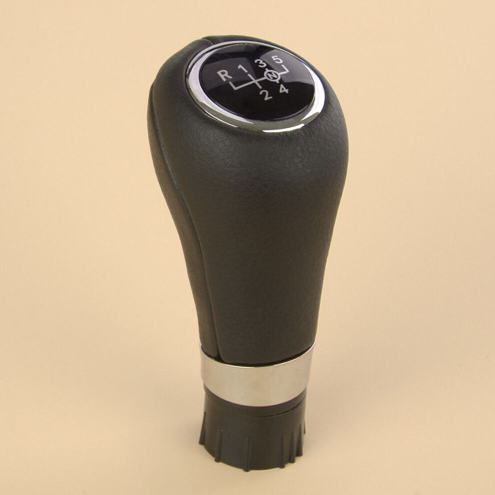 Manual Gear Shift Knob Shifter Lever Pu Leather 5 Speed Fit For Mercedes-Benz A B C E Clk W245 W203 Cl203 W211 S211 C209 A209 6935161520323