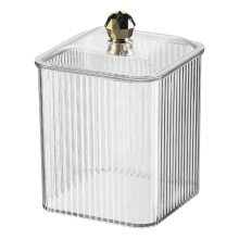 Fashionable Elegant Cosmetic Pads Storage Solution-Clear