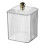 Fashionable Elegant Cosmetic Pads Storage Solution-Clear 1