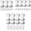 Automatic Water Fountain Replacement Filters-8 plus 8 2