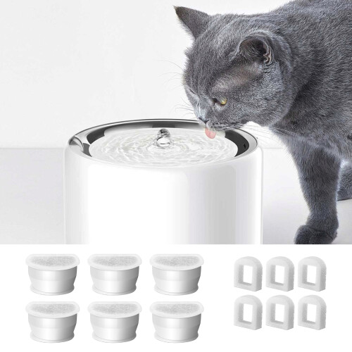 Automatic Water Fountain Replacement Filters-8 plus 8 2