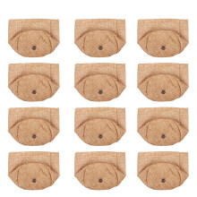 Practical Linen Plant Protectors Bags Storage Pouches for Root
