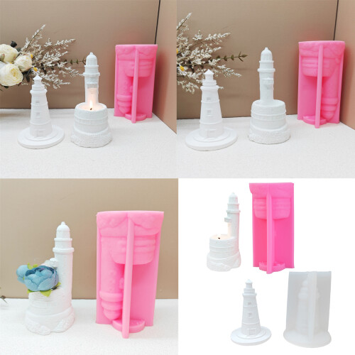 Lighthouse Shaped Resin Molds, Lighthouse-lighthouse plaster 2