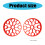 2pcs Plastic 9 Holes Eggs Steamers Insert Cooking Accessories 3