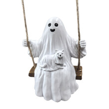 Unique Resin Specters on Swing Figurine Enchanting Resin Swing