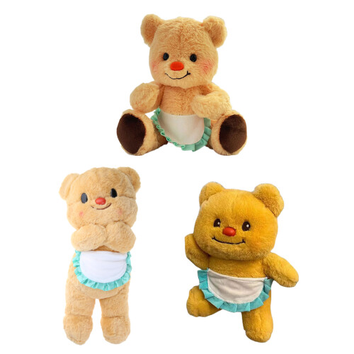 Verstellbare Gelenk-Plüschtiere,-Butter Bear mit mov 1