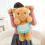 Verstellbare Gelenk-Plüschtiere,-Butter Bear mit mov 6
