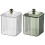 Fashionable Elegant Cosmetic Pads Storage Solution-Clear 2